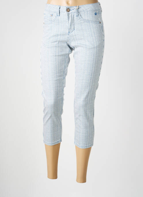 Pantalon trei sferturi albastru CREAM femeie