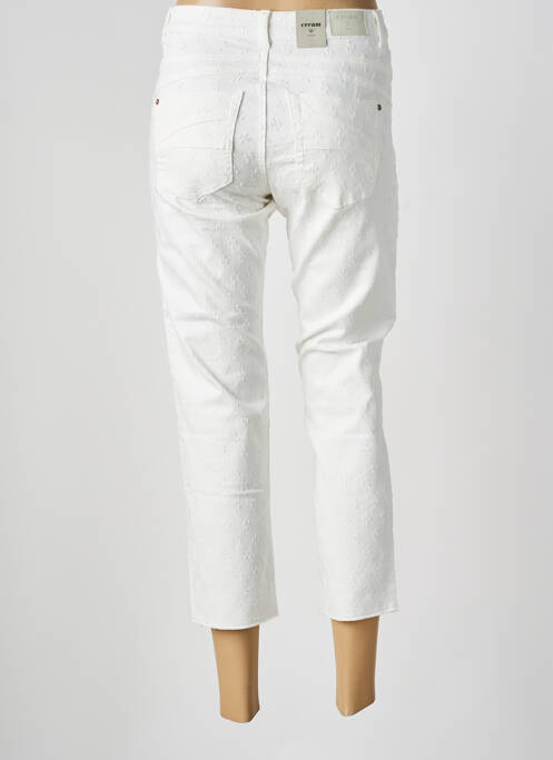 Blugi cu croială slim bej CREAM femeie