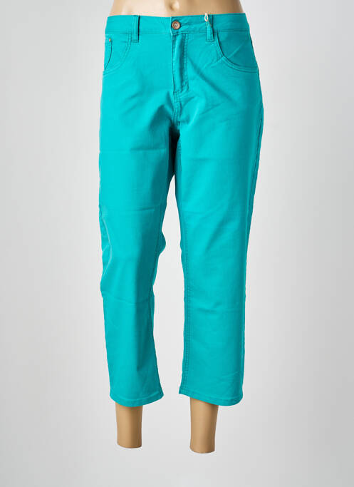 Pantalon trei sferturi verde CREAM femeie