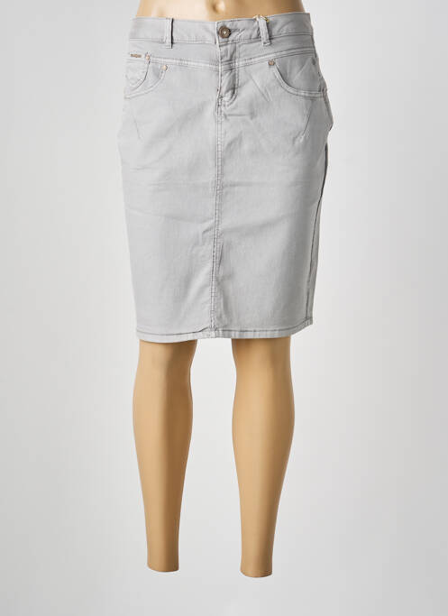 Fustă midi gri CREAM femeie