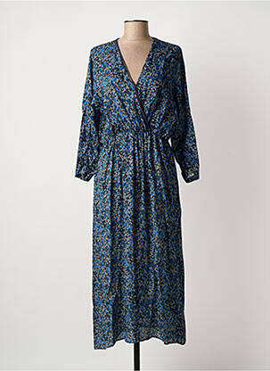 Rochie lungă albastru EVA KAYAN femeie