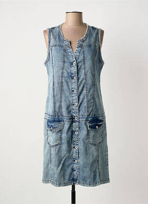 Rochie midi albastru EVA KAYAN femeie