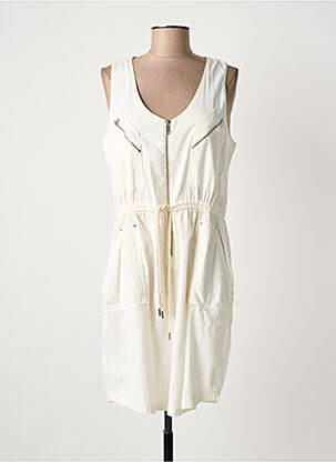 Rochie scurtă bej EVA KAYAN femeie