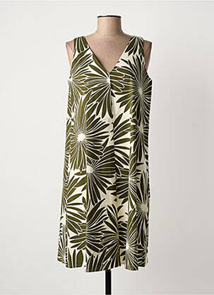 Rochie midi verde MARIA BELLENTANI femeie