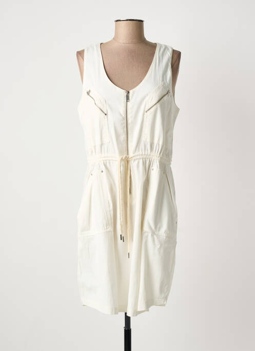 Rochie scurtă bej EVA KAYAN femeie