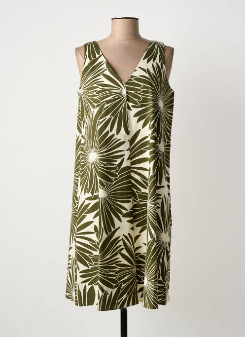 Rochie midi verde MARIA BELLENTANI femeie