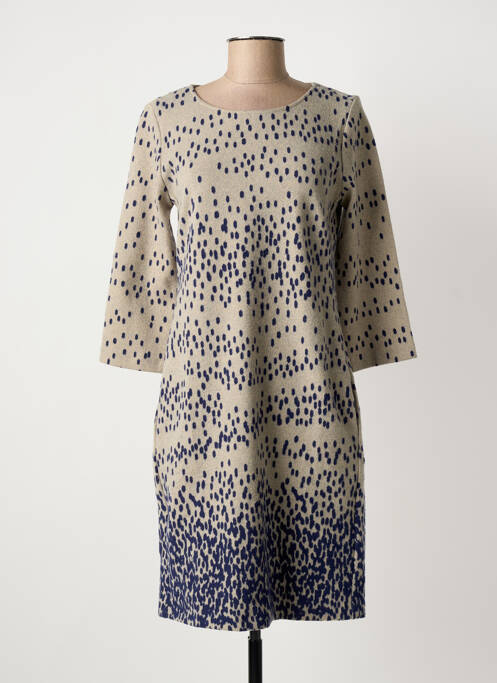 Rochie midi bej LA FEE MARABOUTEE femeie