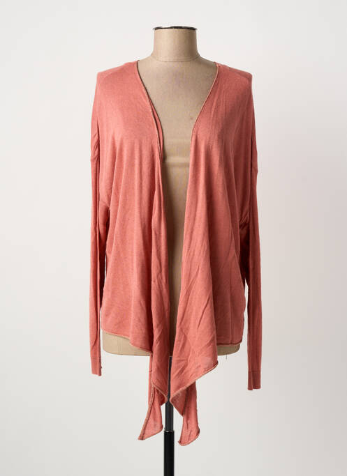 Vestă cu mâneci lungi roz EVA KAYAN femeie