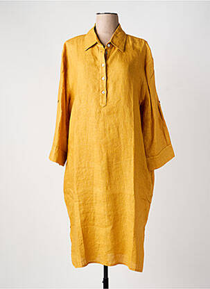 Rochie midi galben NINATI femeie