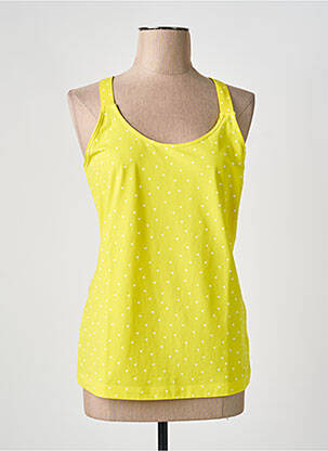 Top galben SANDWICH femeie