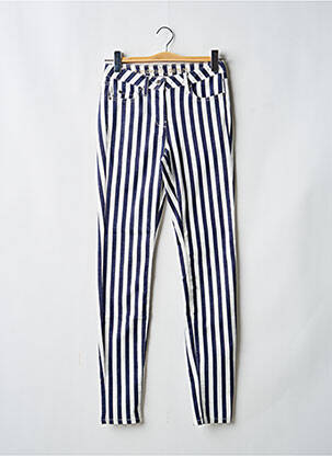 Blugi cu croială slim albastru SANDWICH femeie