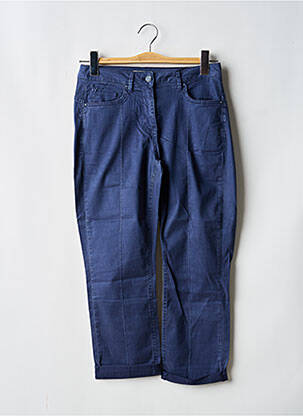 Pantalon 7/8 elasticitate mărime normală albastru deschis SANDWICH femeie