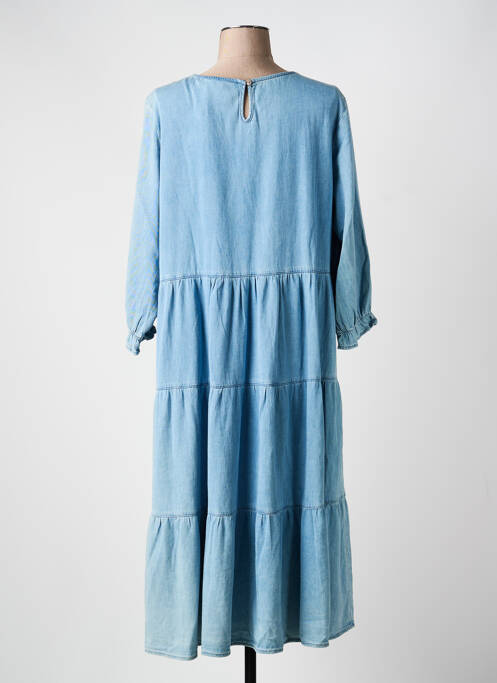 Rochie midi albastru CREAM femeie