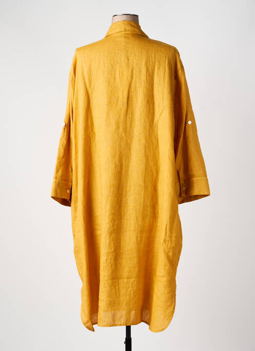 Rochie midi galben NINATI femeie