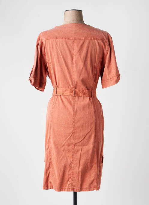 Rochie midi portocaliu EVA KAYAN femeie