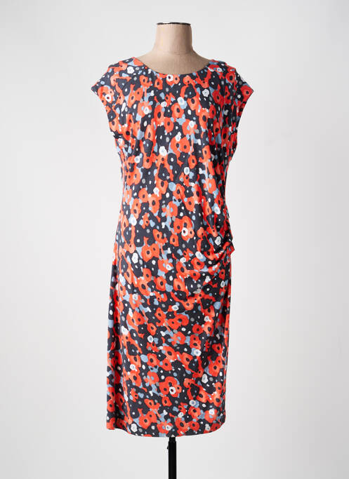 Rochie midi portocaliu SANDWICH femeie