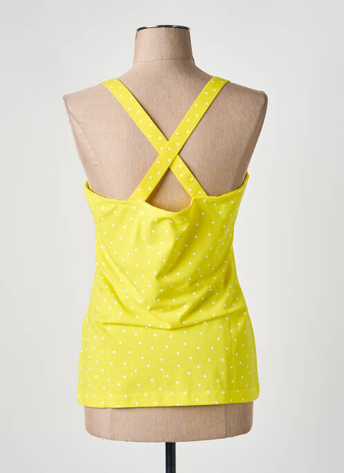 Top galben SANDWICH femeie