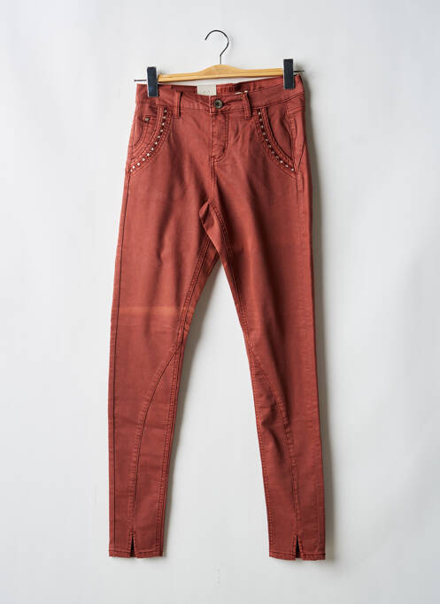 Blugi cu croială slim roz CREAM femeie