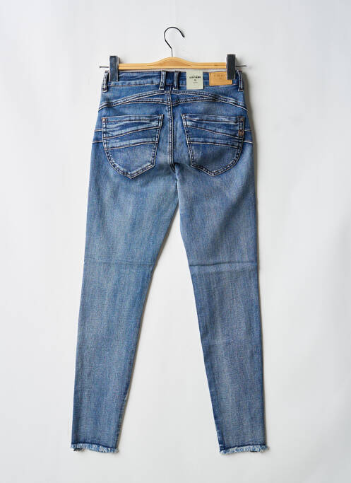 Blugi cu croială slim albastru CREAM femeie