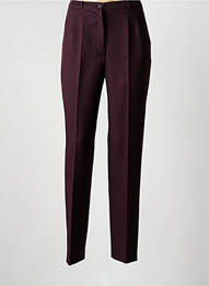 Pantalon slim buzunare talie înaltă roșu FRANK WALDER femme