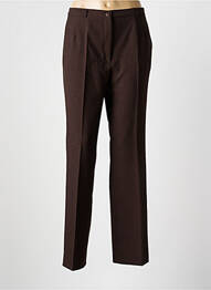 Pantalon slim buzunare talie înaltă maro FRANK WALDER femme