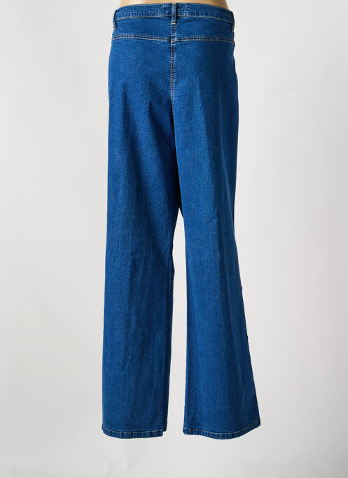 Blugi cu croială dreaptă albastru SEMPRE PIU BY CHALOU femeie