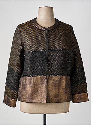 Jachete elegante guler rotund negru MERI & ESCA femeie