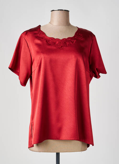 Top roșu FRANCOISE DE FRANCE femeie