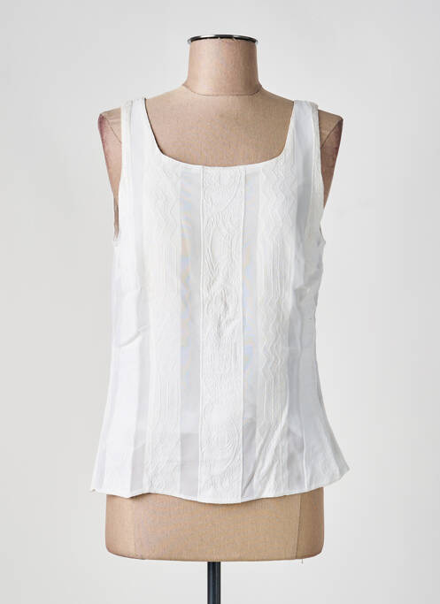 Top alb FRANCOISE DE FRANCE femeie