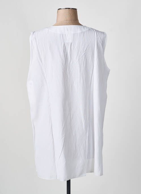 Top alb SEMPRE PIU BY CHALOU femeie