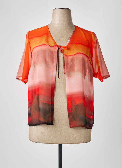 Jachete elegante portocaliu JEAN DELFIN femeie