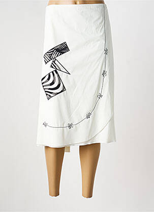 Fustă midi bej JEAN DELFIN femeie