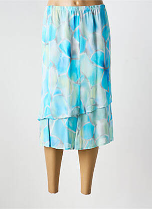 Fustă midi albastru FRANK WALDER femeie