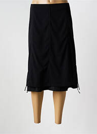 Fustă midi elasticitate negru FRANK WALDER femme