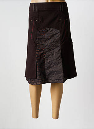 Fustă midi maro JEAN GABRIEL femeie