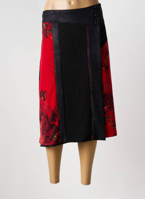 Fustă midi negru JEAN DELFIN femeie