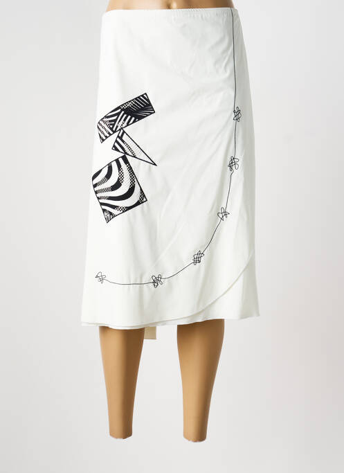 Fustă midi bej JEAN DELFIN femeie