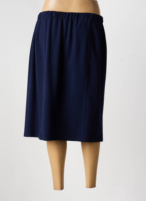 Fustă midi albastru UNICA PLUS femeie