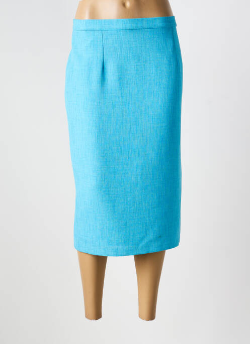 Fustă midi albastru GUY DUBOUIS femeie