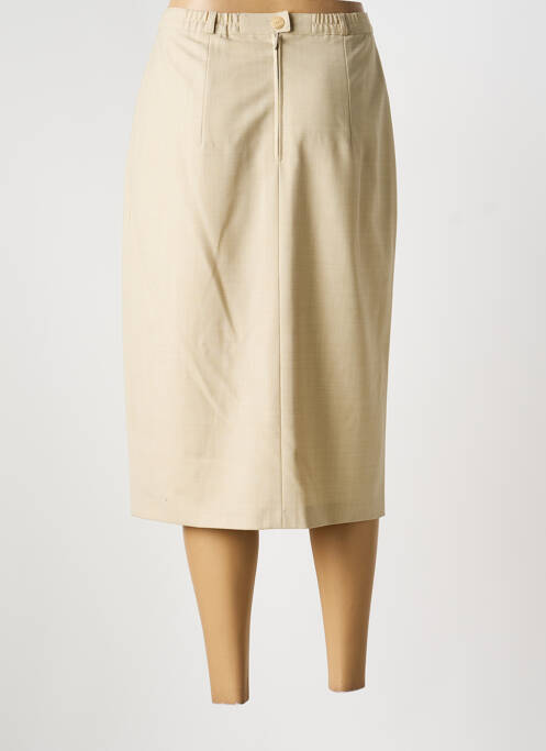 Fustă midi bej FRANK WALDER femeie