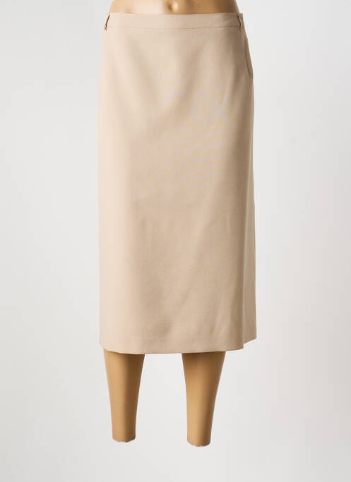 Fustă midi bej FRANK WALDER femeie