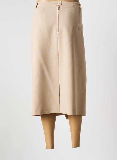Fustă midi bej FRANK WALDER femeie
