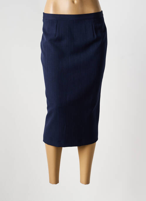 Fustă midi albastru FRANCOISE DE FRANCE femeie