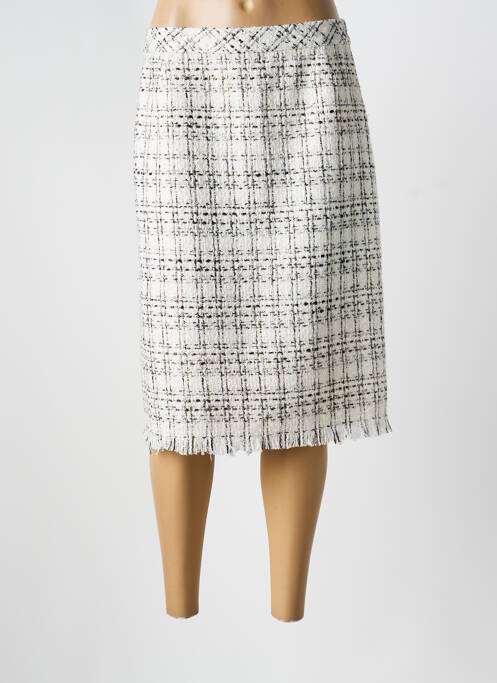 Fustă midi alb FRED SABATIER femeie