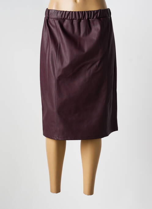 Fustă midi maro UNICA PLUS femeie