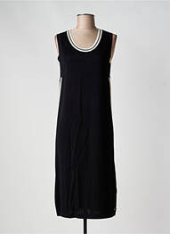 Rochie midi fără mâneci fără mâneci negru AZAY femme