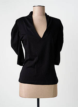 Top negru MORGAN femeie