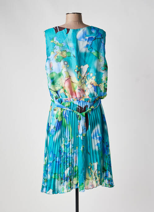 Rochie midi albastru CHRISTINE LAURE femeie