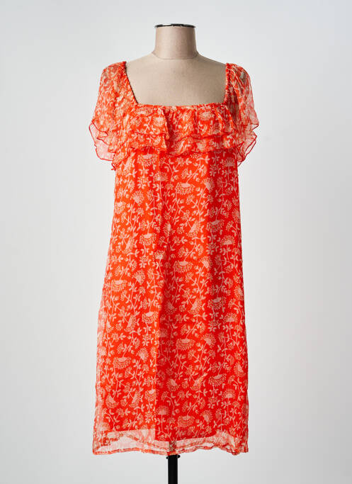 Rochie midi portocaliu AGATHE & LOUISE femeie