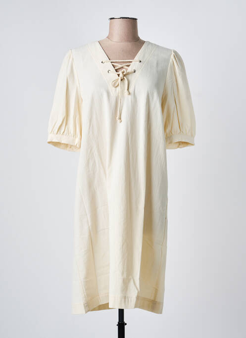 Rochie midi bej ICHI femeie